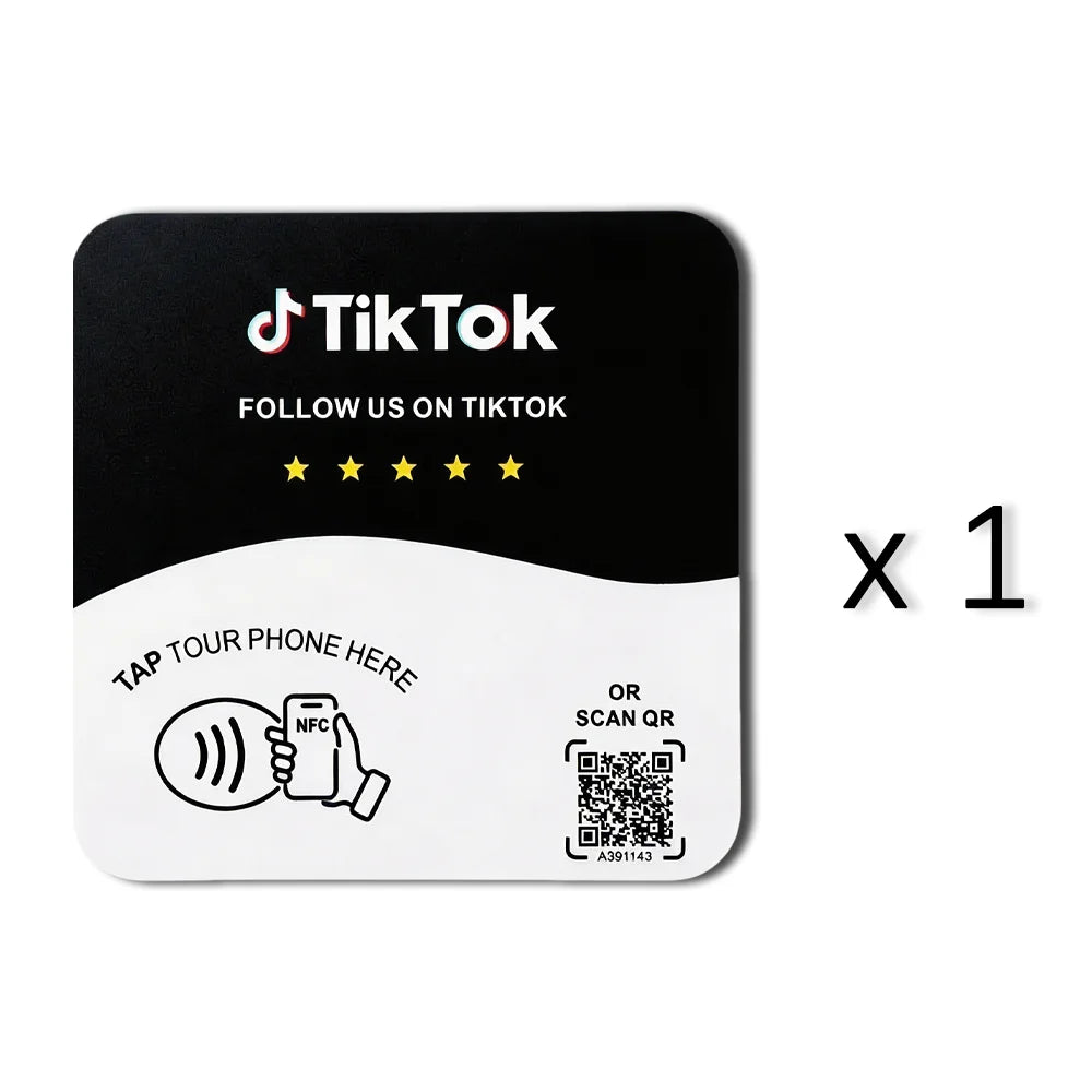 Tarjeta NFC TikTok