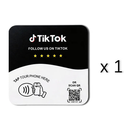 Tarjeta NFC TikTok