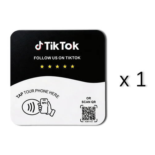 Tarjeta NFC TikTok