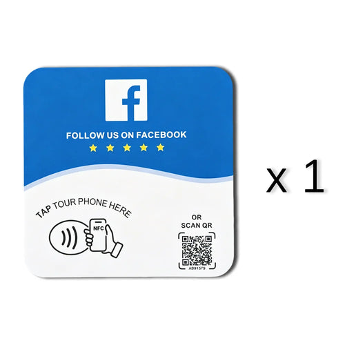 Tarjeta NFC Facebook